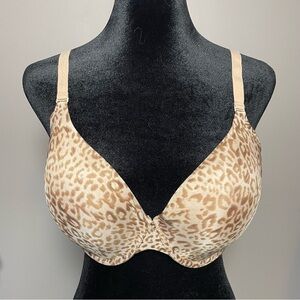 The Naked by Victoria’s Secret Lined Perfect Coverage Bra leopard print 36 DD